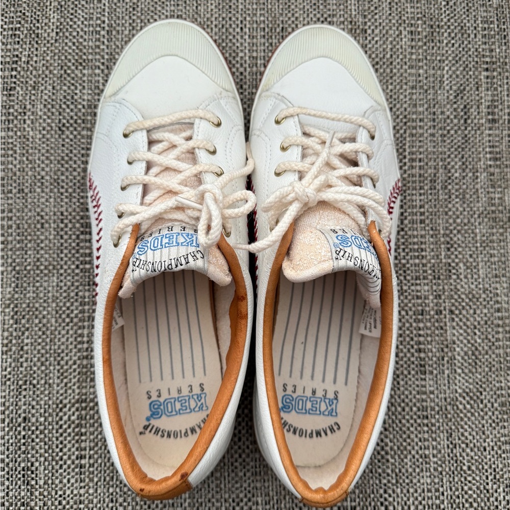 Keds Champion Pennant baseball-inspired Leather sneakers - Picture 2 of 10